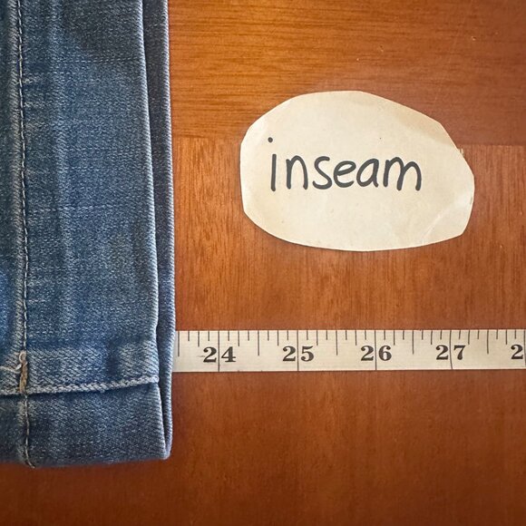 Chaps Womens Denim Wide-Leg Crop Jeans Size 16 - Picture 5 of 8